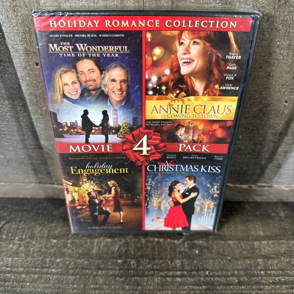 Holiday Romance Collection Movie 4 Pack 2-DVD 2013‎ Hallmark Christmas Films